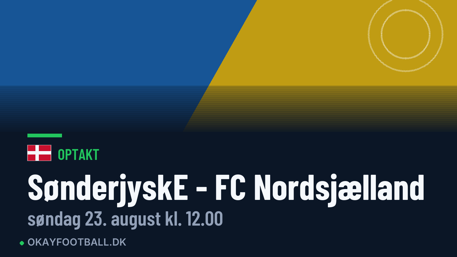 Optakt: SønderjyskE mod FC Nordsjælland
