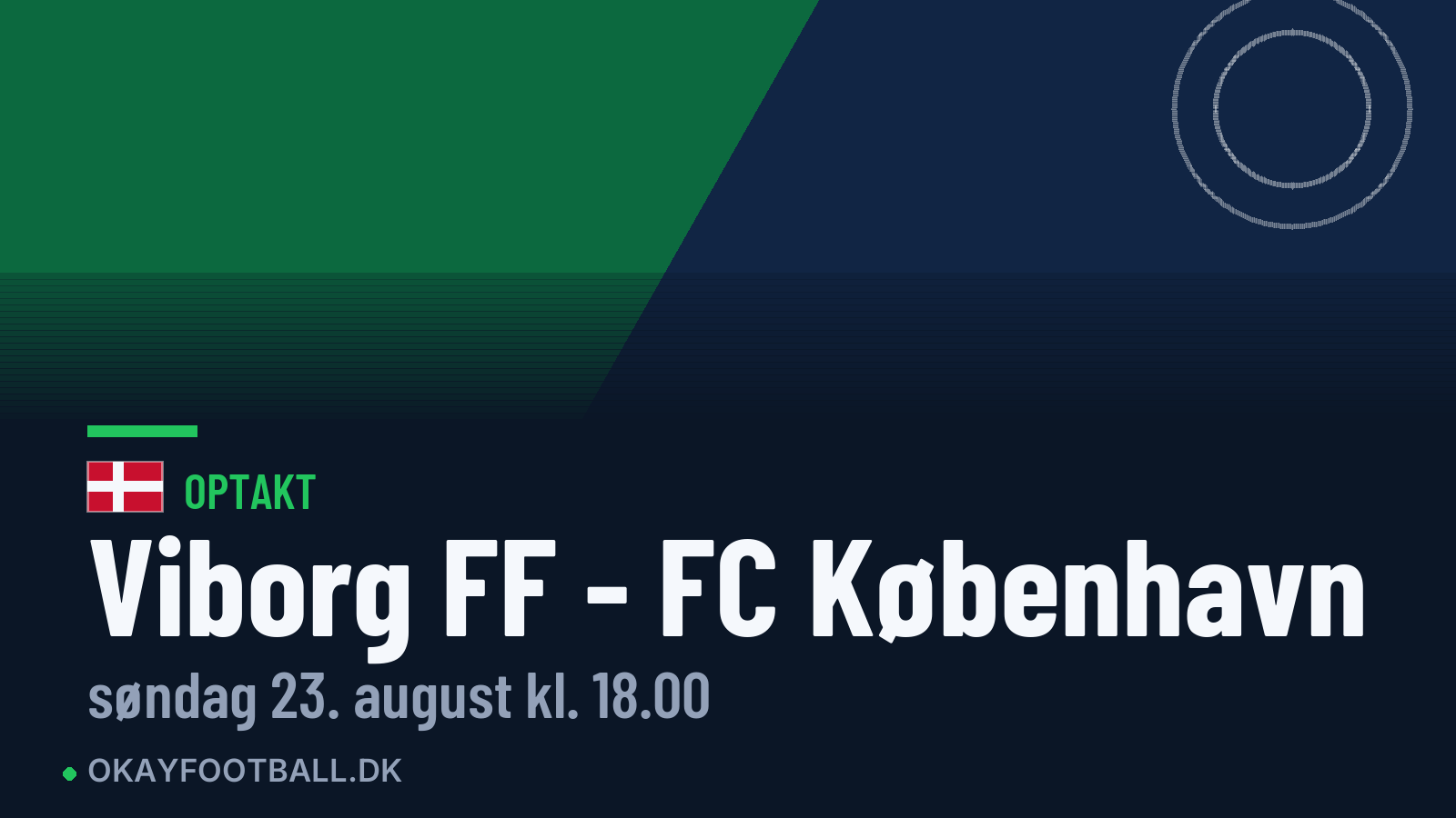 Optakt: Viborg FF mod FC København
