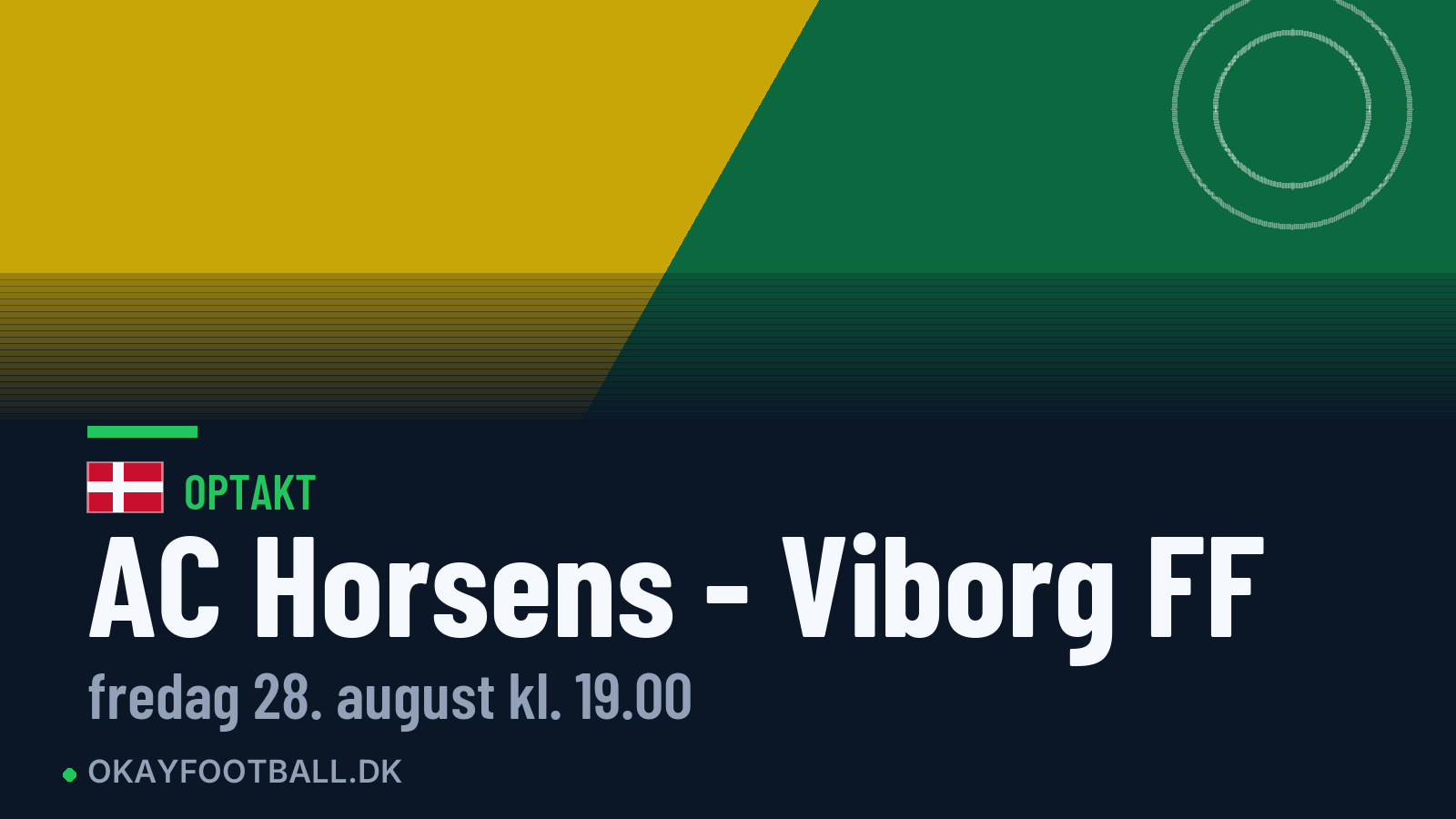 Optakt: AC Horsens mod Viborg FF