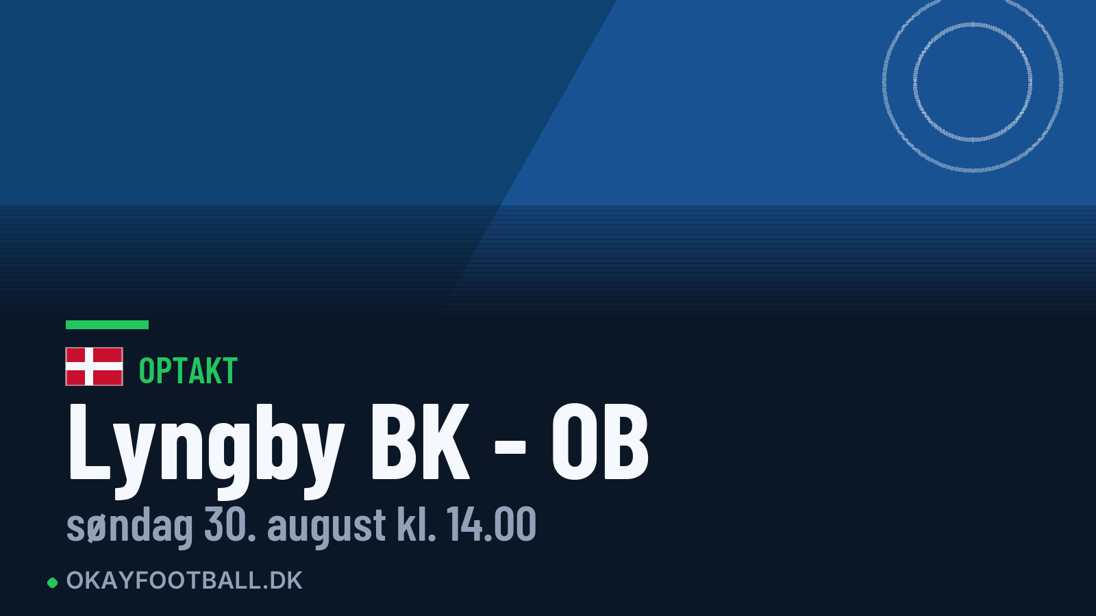 Optakt: Lyngby BK mod OB