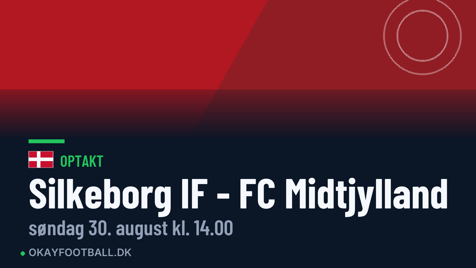 Optakt: Silkeborg IF mod FC Midtjylland