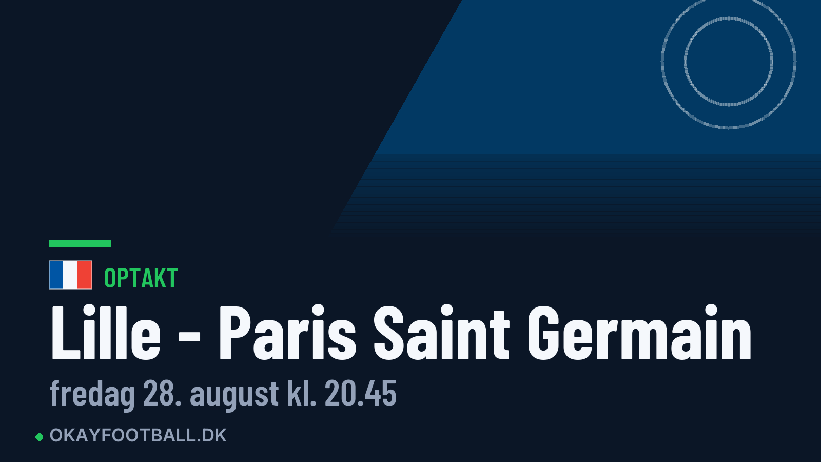 Optakt: Lille mod Paris Saint Germain