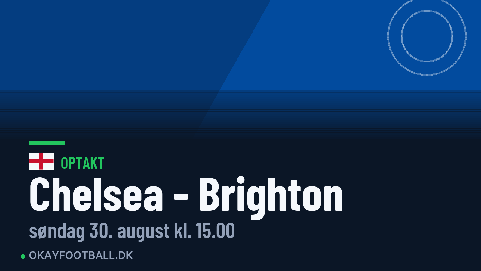 Optakt: Chelsea mod Brighton