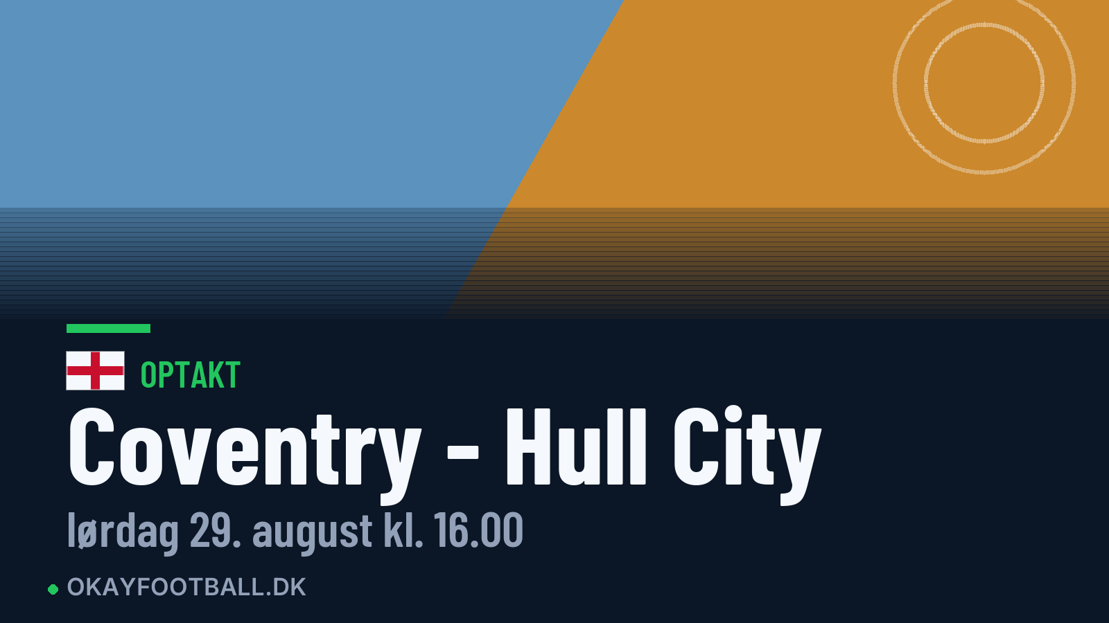 Optakt: Coventry mod Hull City