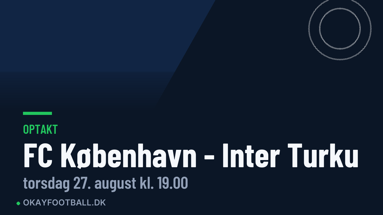 Optakt: FC København mod Inter Turku