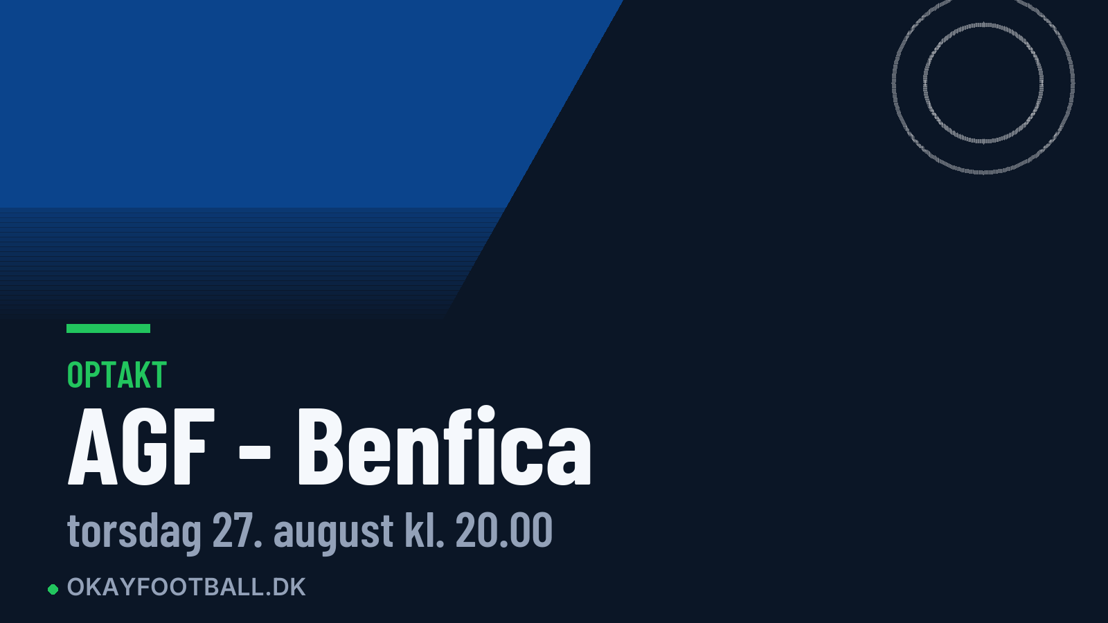 Optakt: AGF mod Benfica