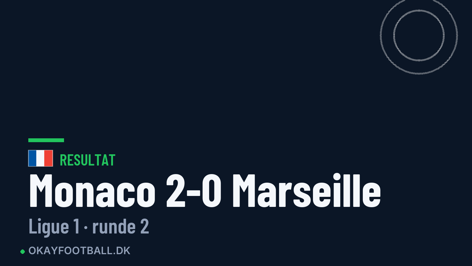 Monaco 2-0 Marseille