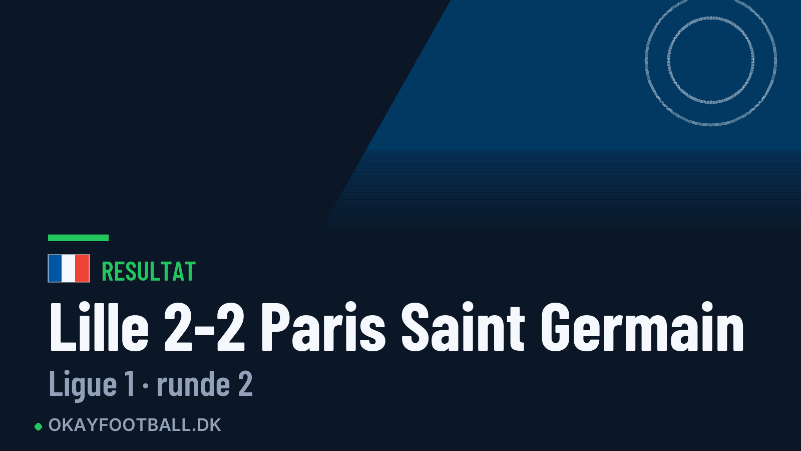 Lille 2-2 Paris Saint Germain
