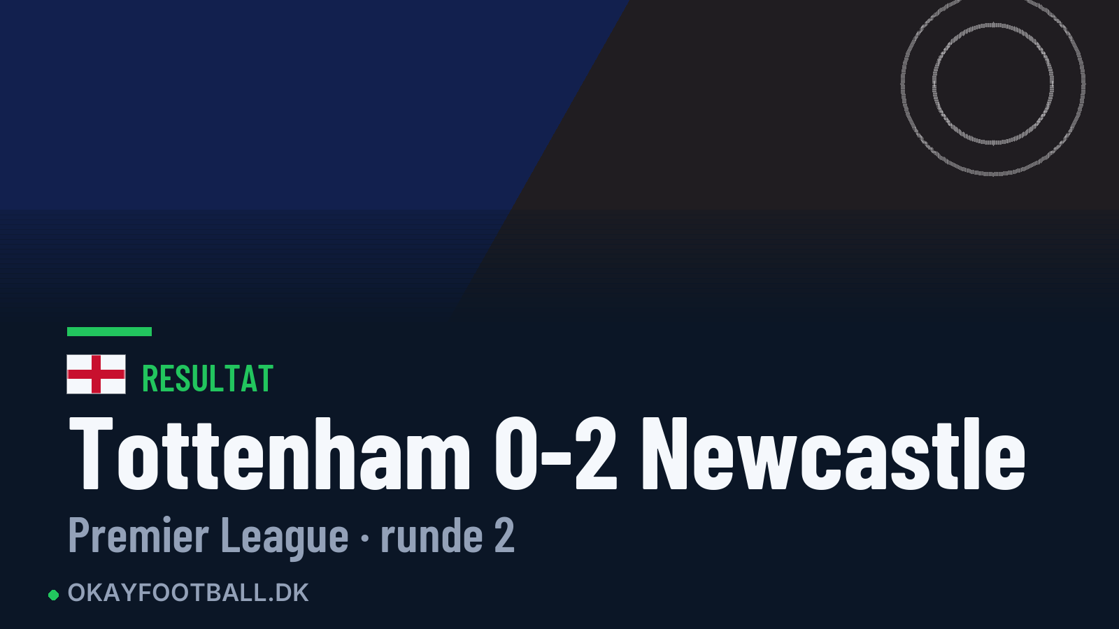 Tottenham 0-2 Newcastle