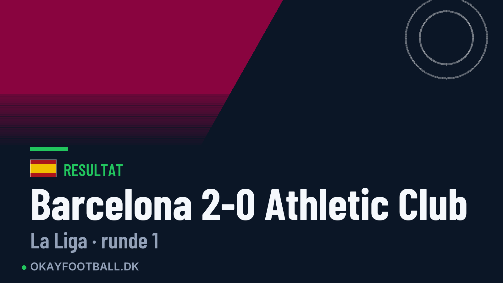 Barcelona 2-0 Athletic Club