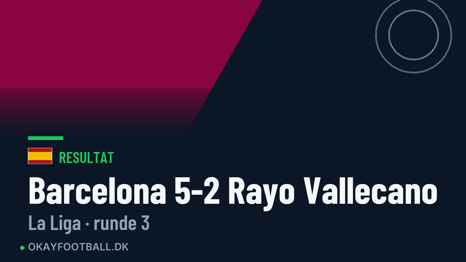 Barcelona 5-2 Rayo Vallecano