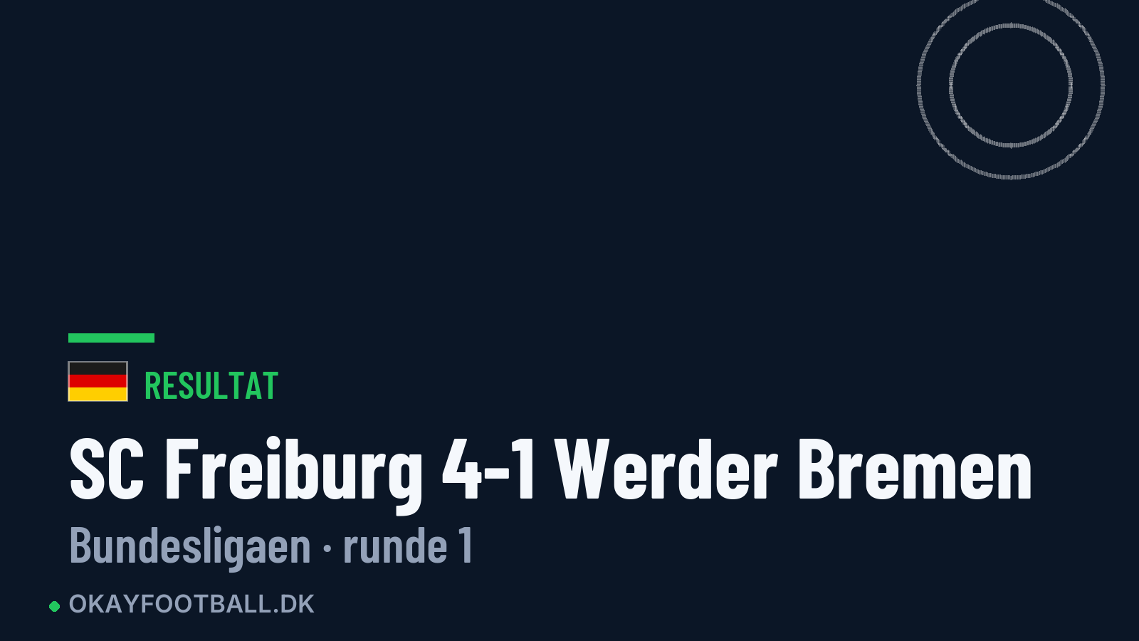 SC Freiburg 4-1 Werder Bremen