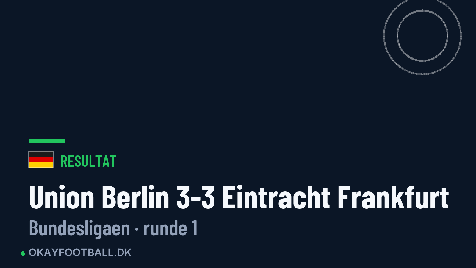Union Berlin 3-3 Eintracht Frankfurt