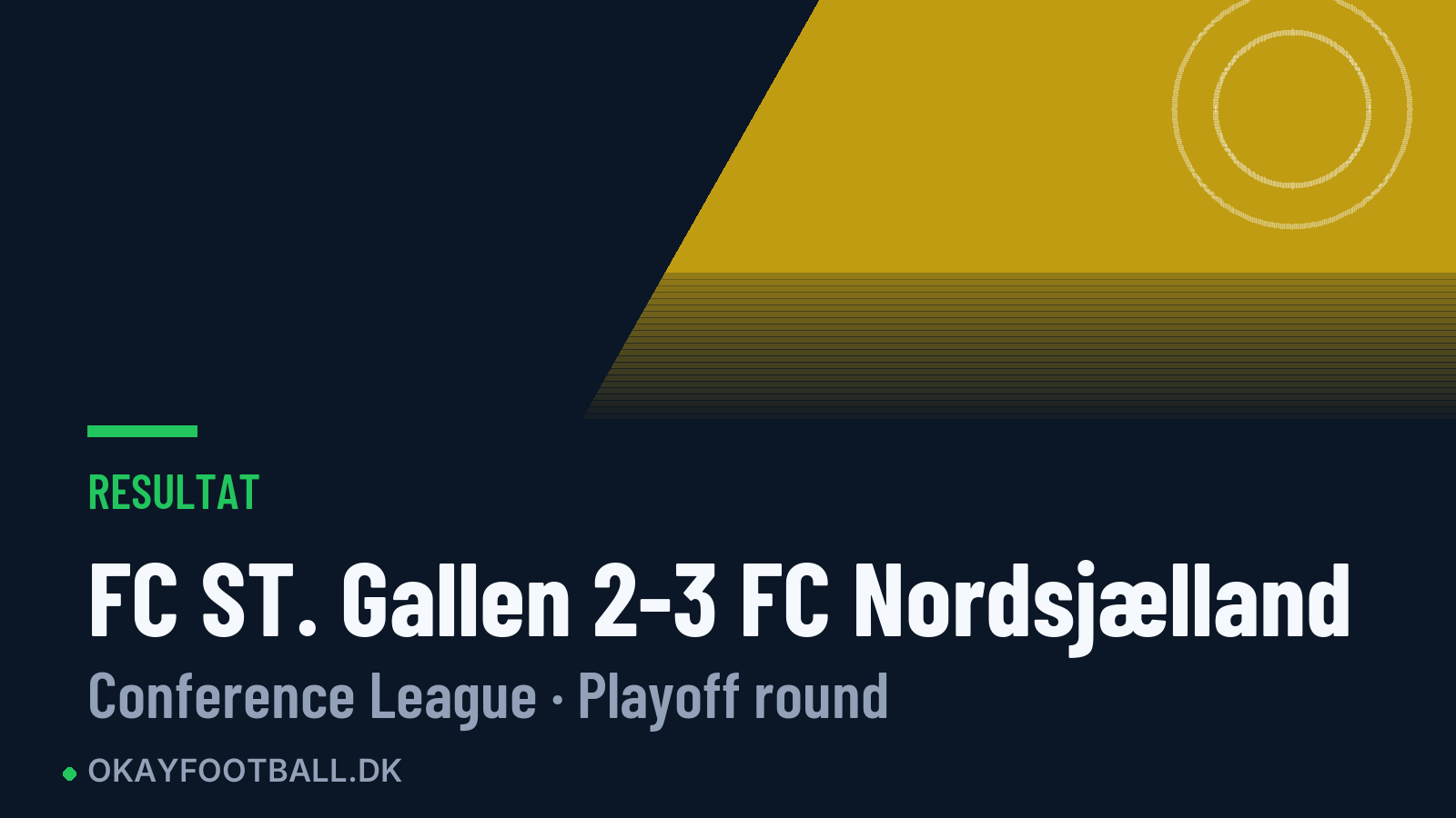 FC ST. Gallen 2-3 FC Nordsjælland