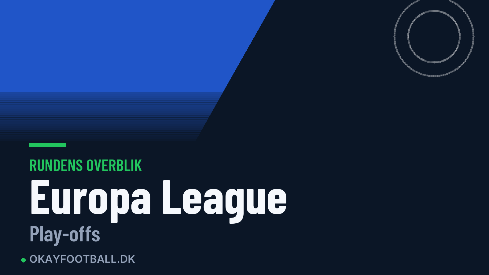 Europa League: rundens overblik, Play-offs
