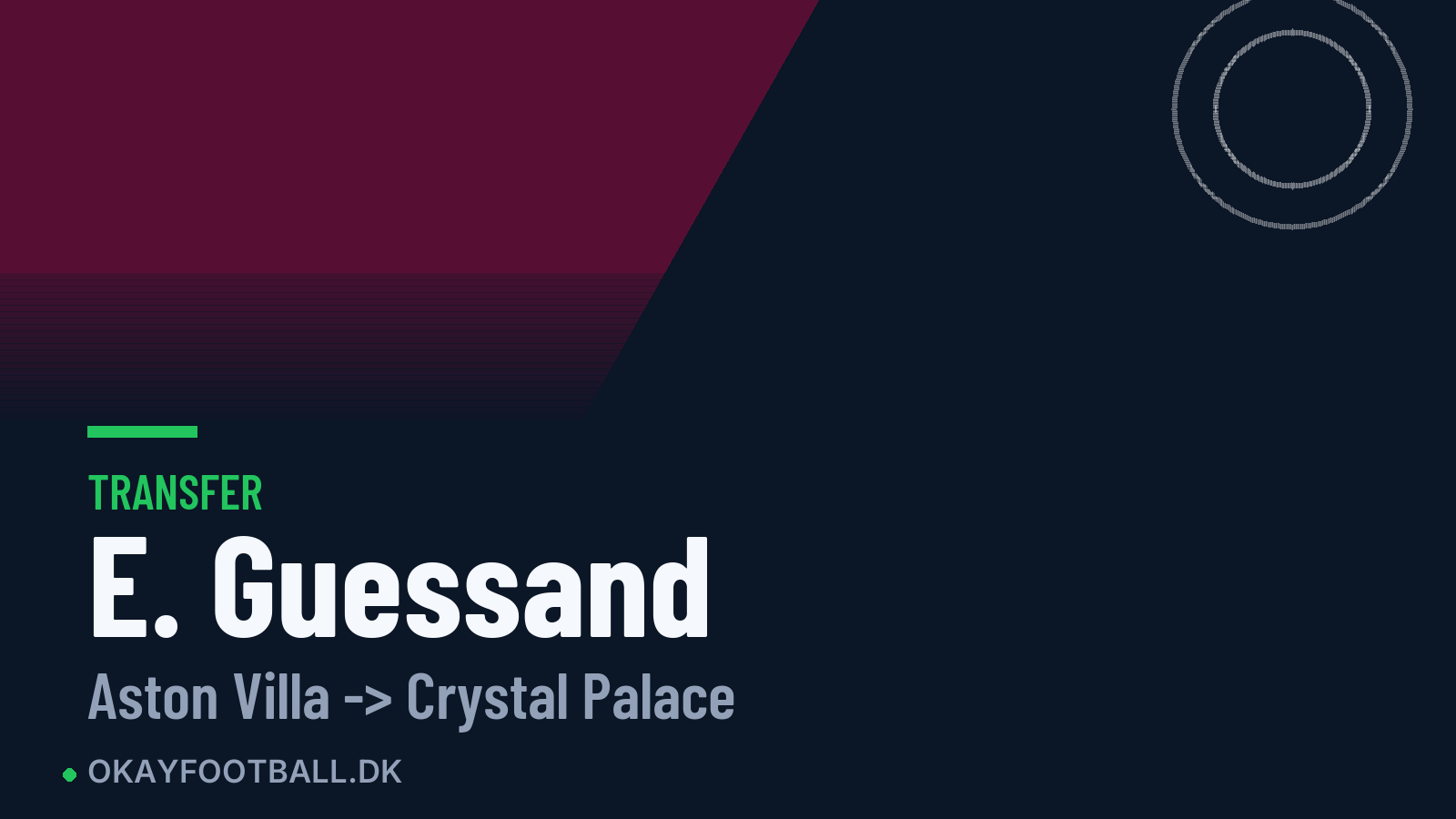 E. Guessand skifter til Crystal Palace