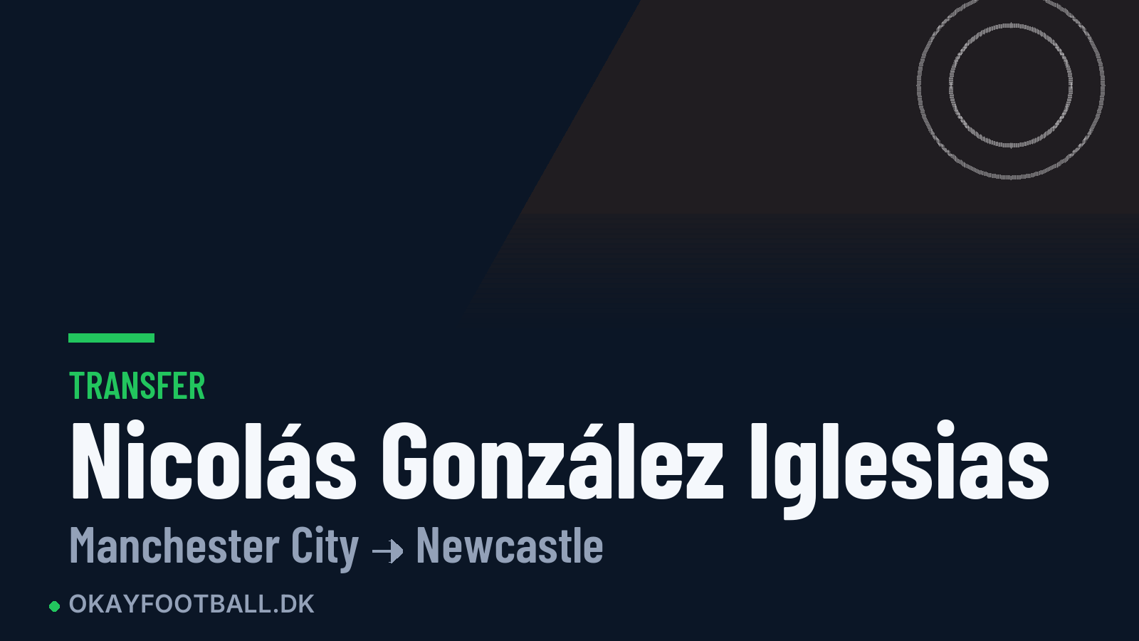 Nicolás González Iglesias skifter til Newcastle