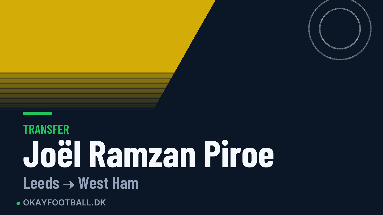 Joël Ramzan Piroe skifter til West Ham