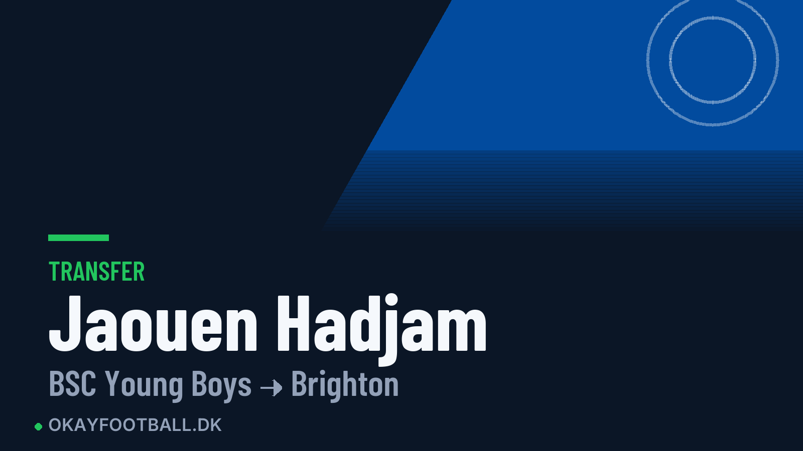 Jaouen Hadjam skifter til Brighton