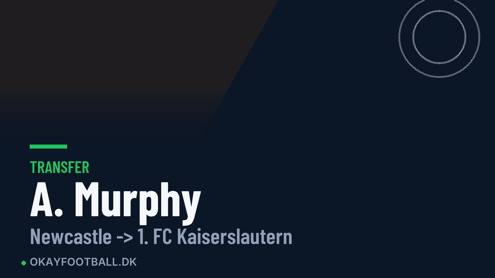 A. Murphy skifter til 1. FC Kaiserslautern