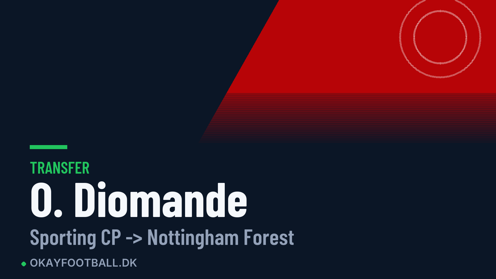 O. Diomande skifter til Nottingham Forest