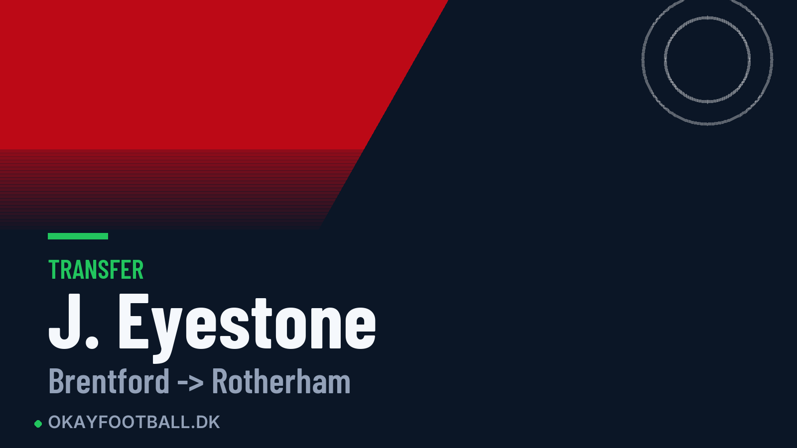 J. Eyestone skifter til Rotherham