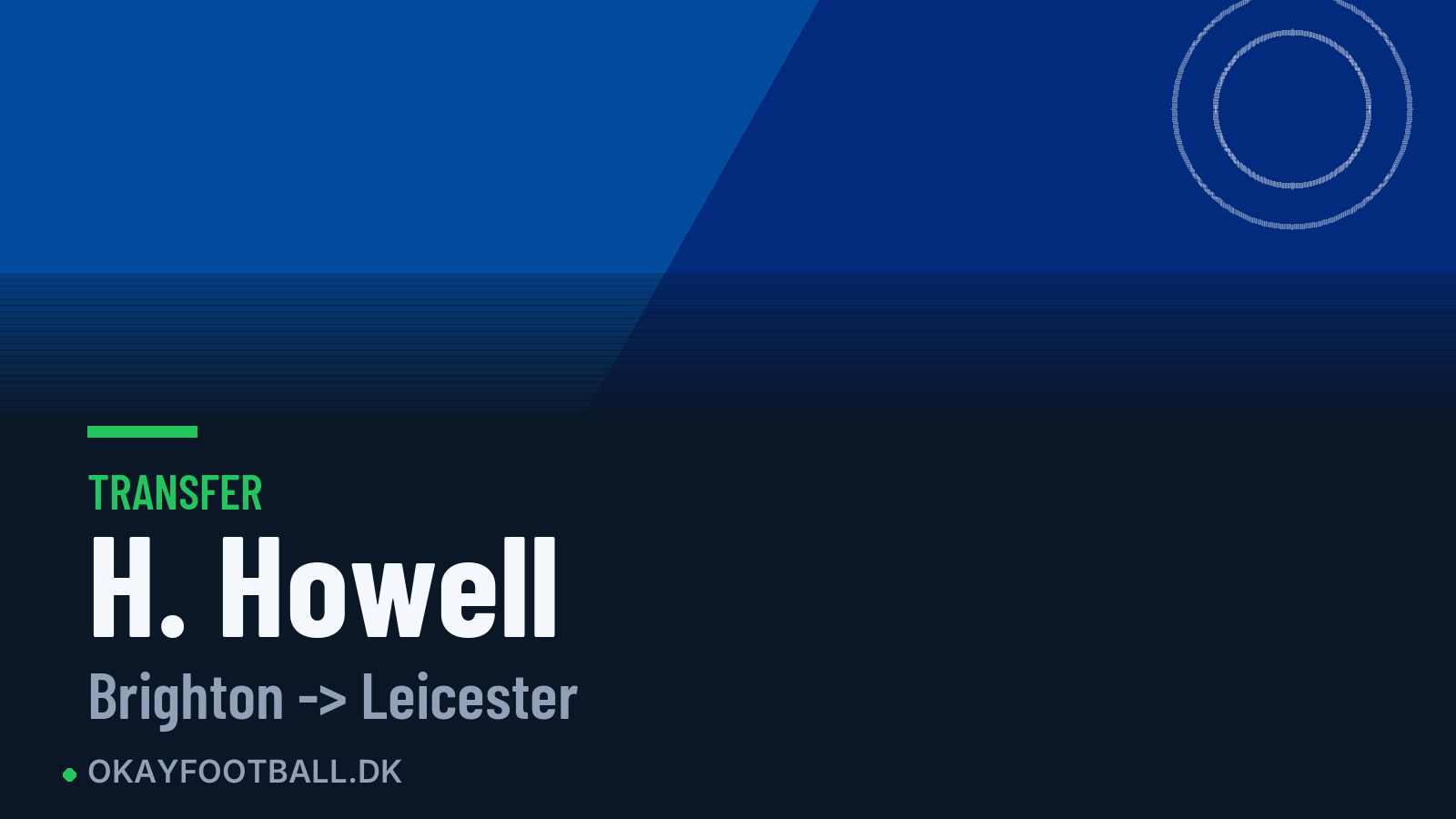 H. Howell skifter til Leicester