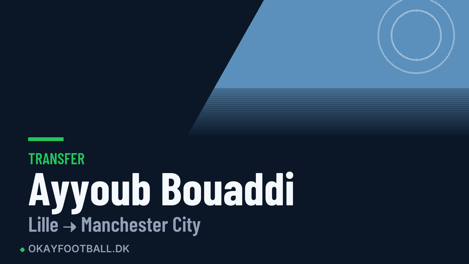 Ayyoub Bouaddi skifter til Manchester City
