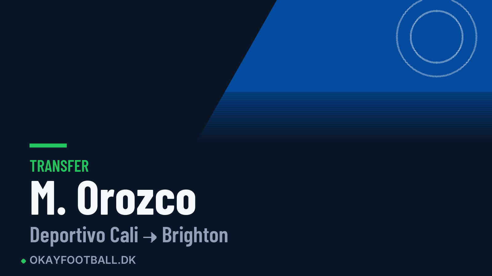 M. Orozco skifter til Brighton