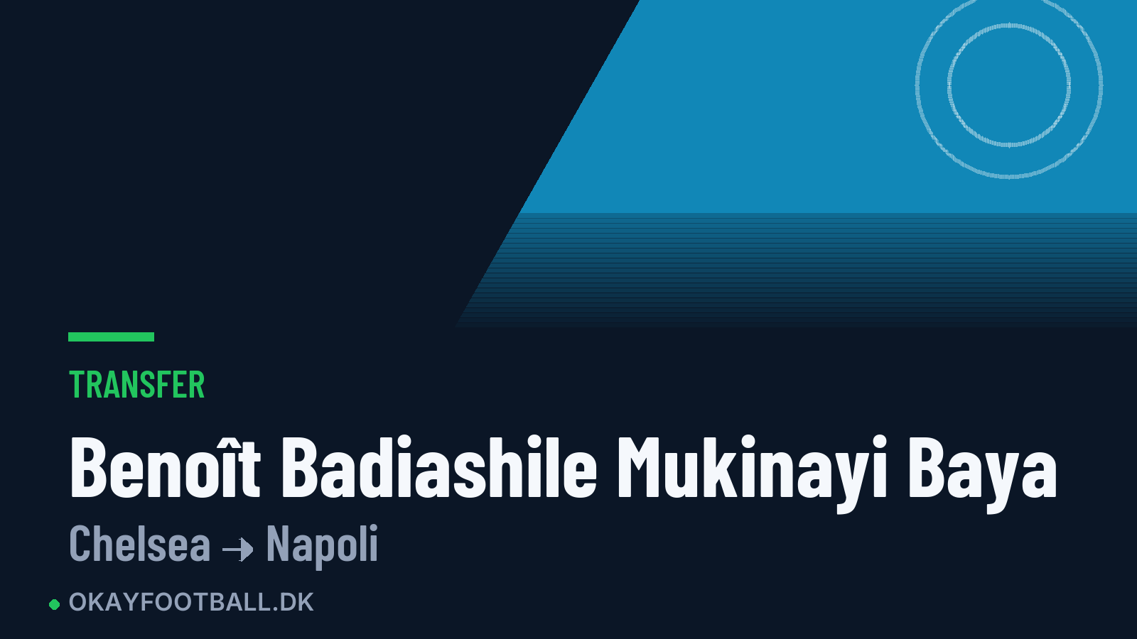 Benoît Badiashile Mukinayi Baya skifter til Napoli
