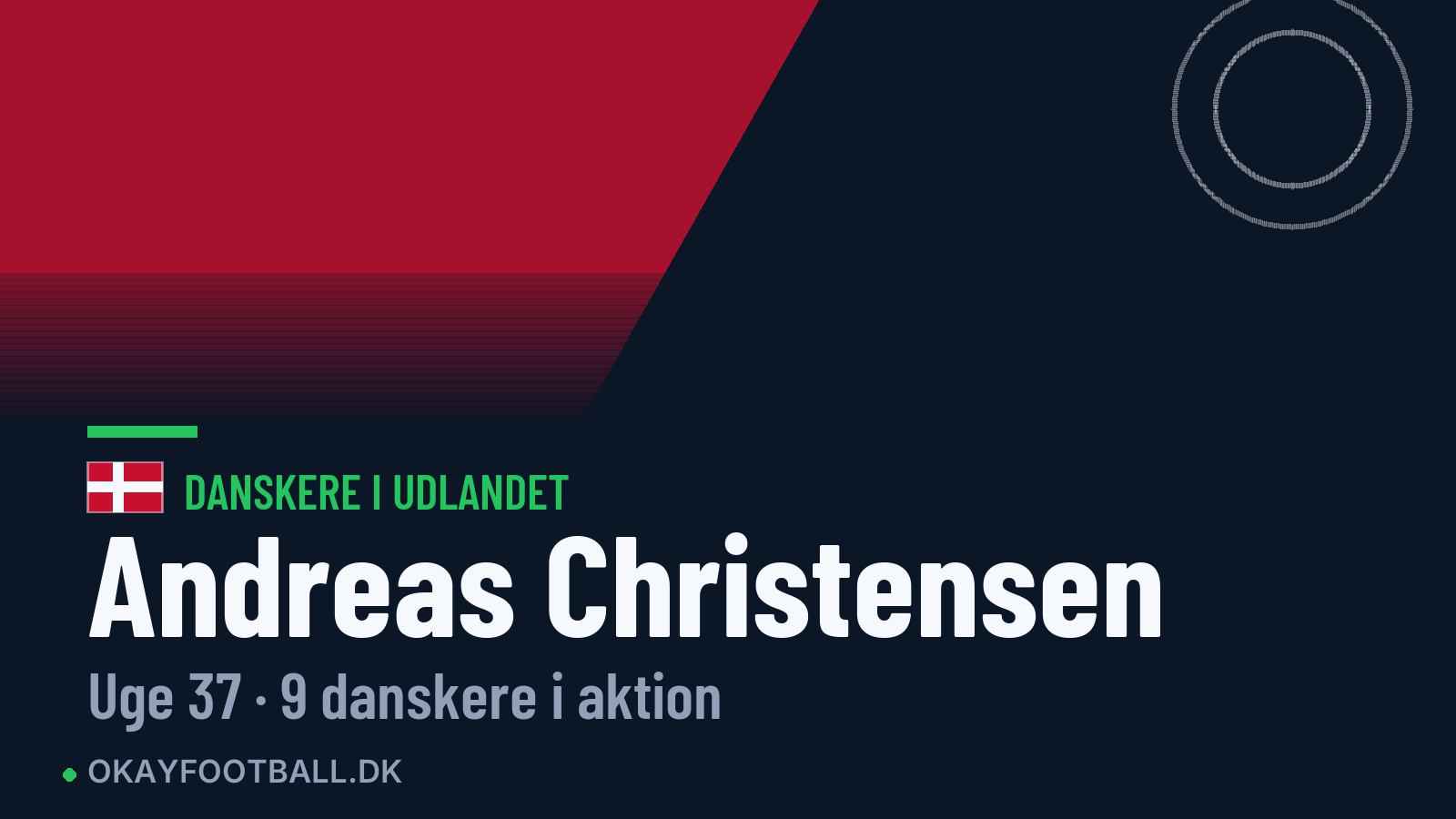 Danskere i udlandet, uge 37