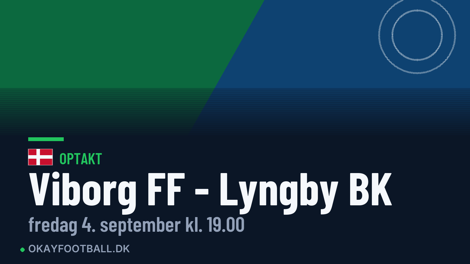 Optakt: Viborg FF mod Lyngby BK
