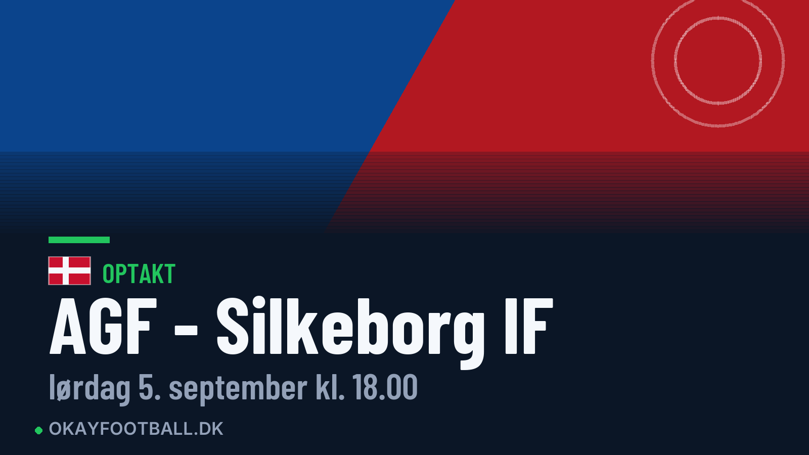 Optakt: AGF mod Silkeborg IF