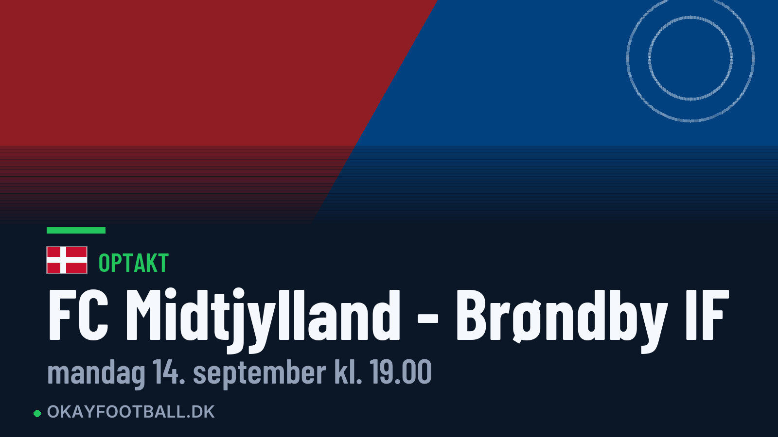 Optakt: FC Midtjylland mod Brøndby IF