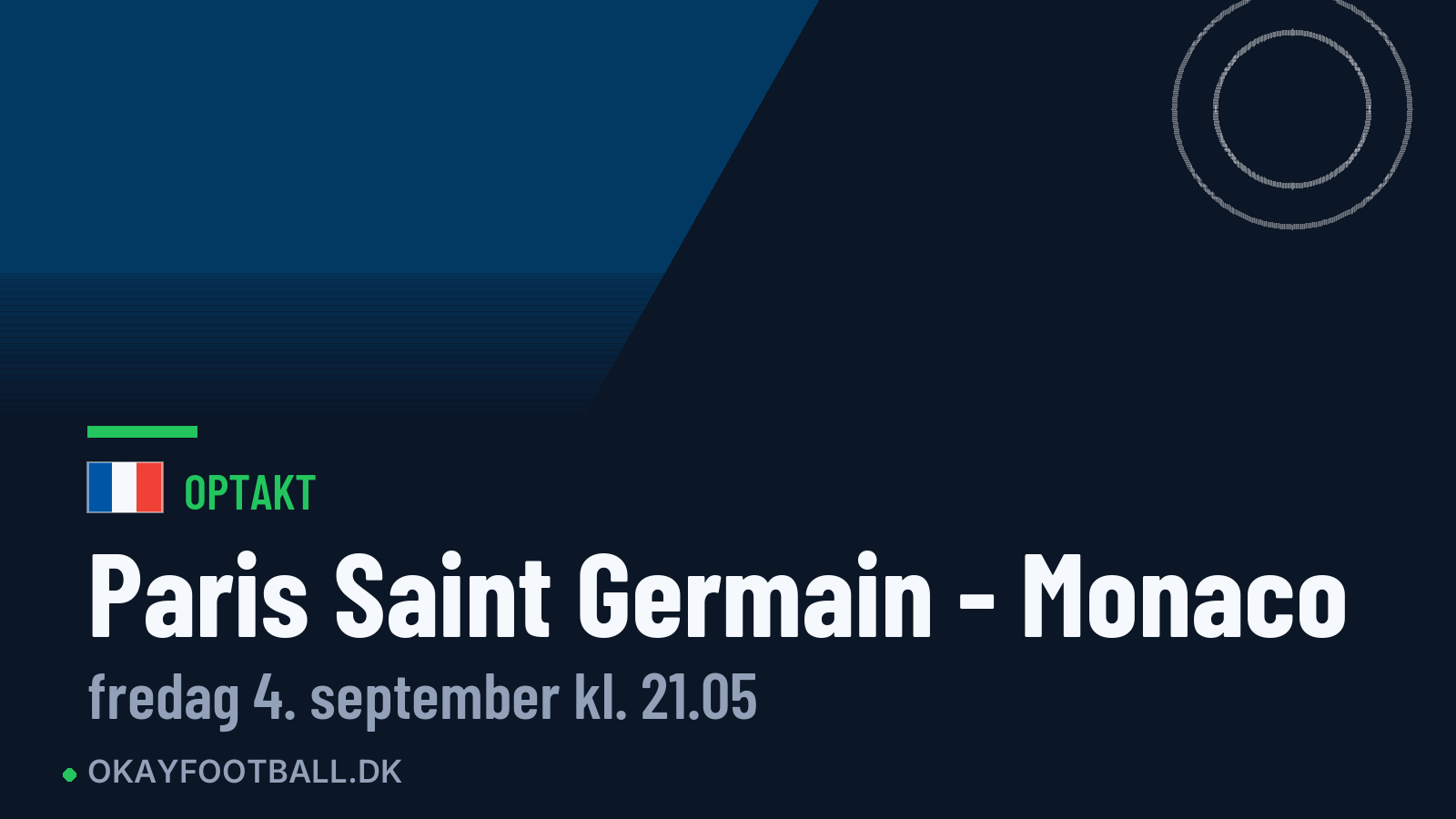 Optakt: Paris Saint Germain mod Monaco