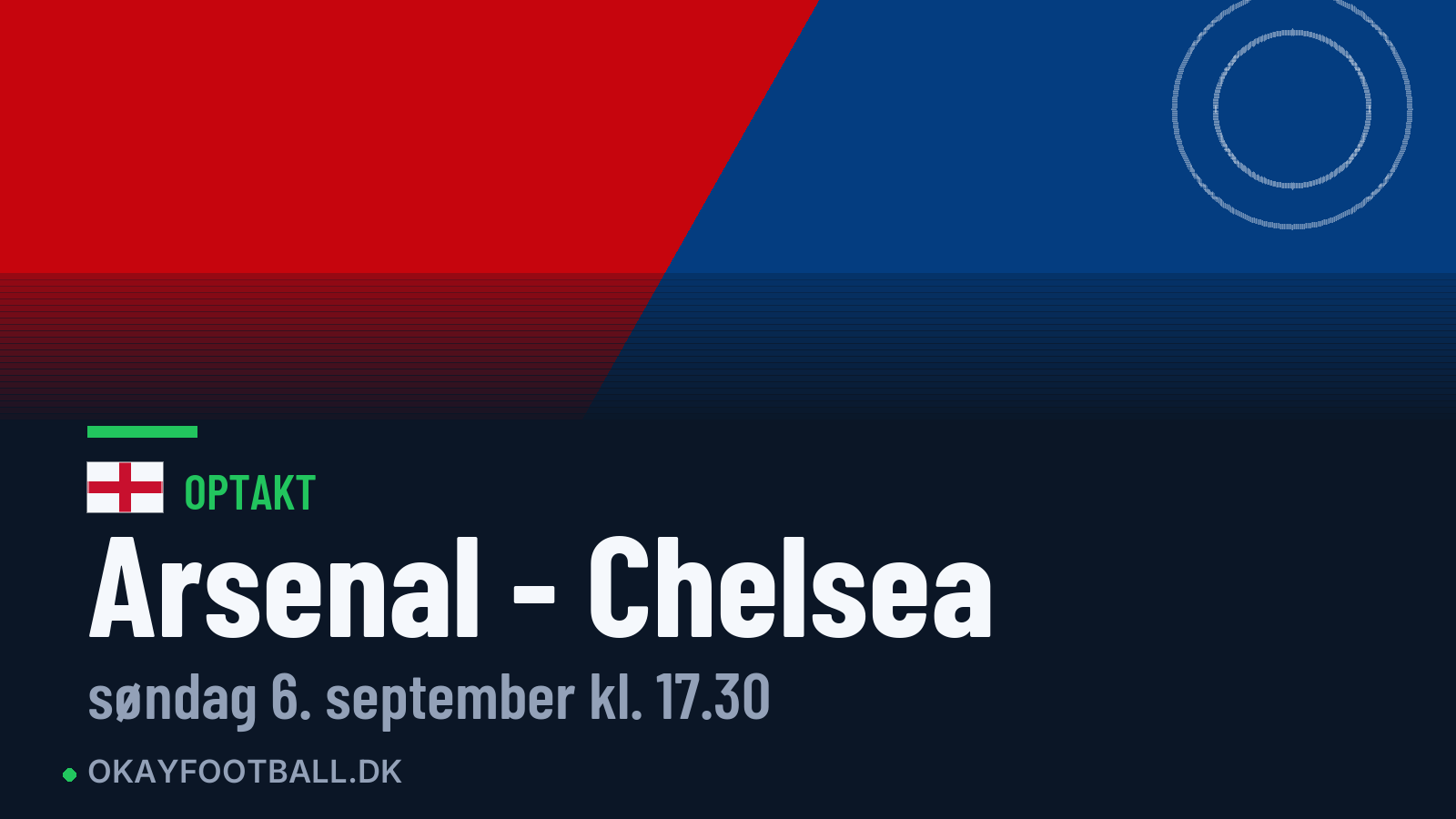 Optakt: Arsenal mod Chelsea