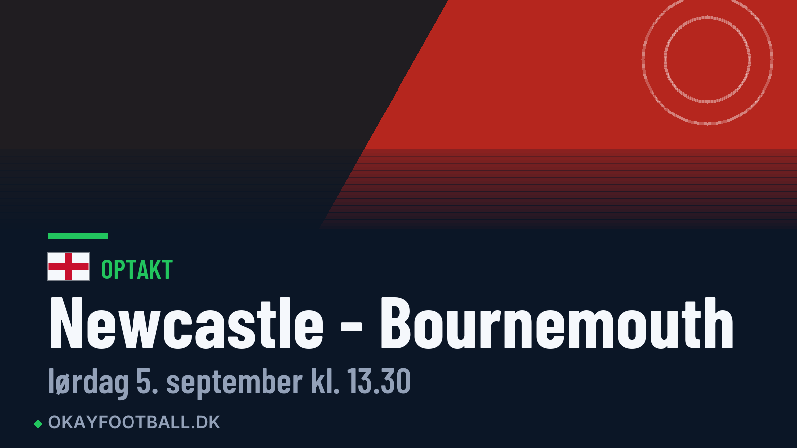 Optakt: Newcastle mod Bournemouth