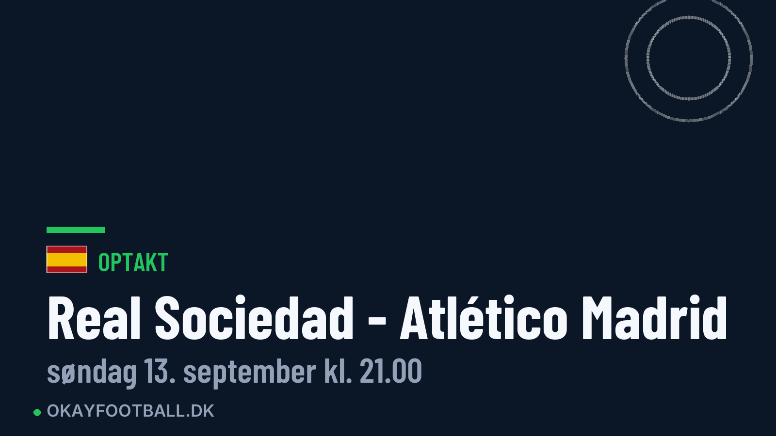 Optakt: Real Sociedad mod Atlético Madrid