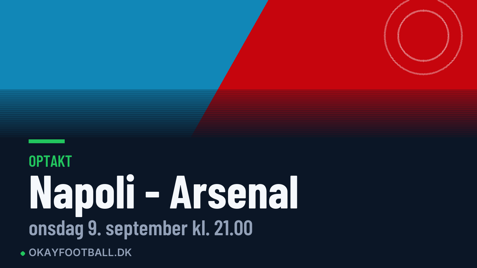 Optakt: Napoli mod Arsenal