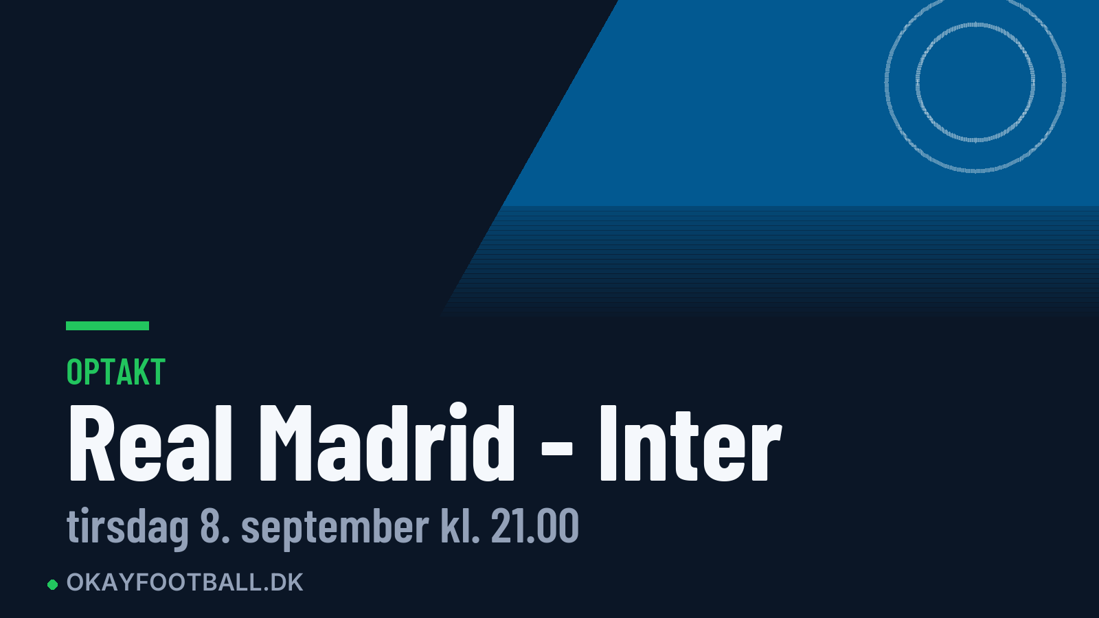 Optakt: Real Madrid mod Inter
