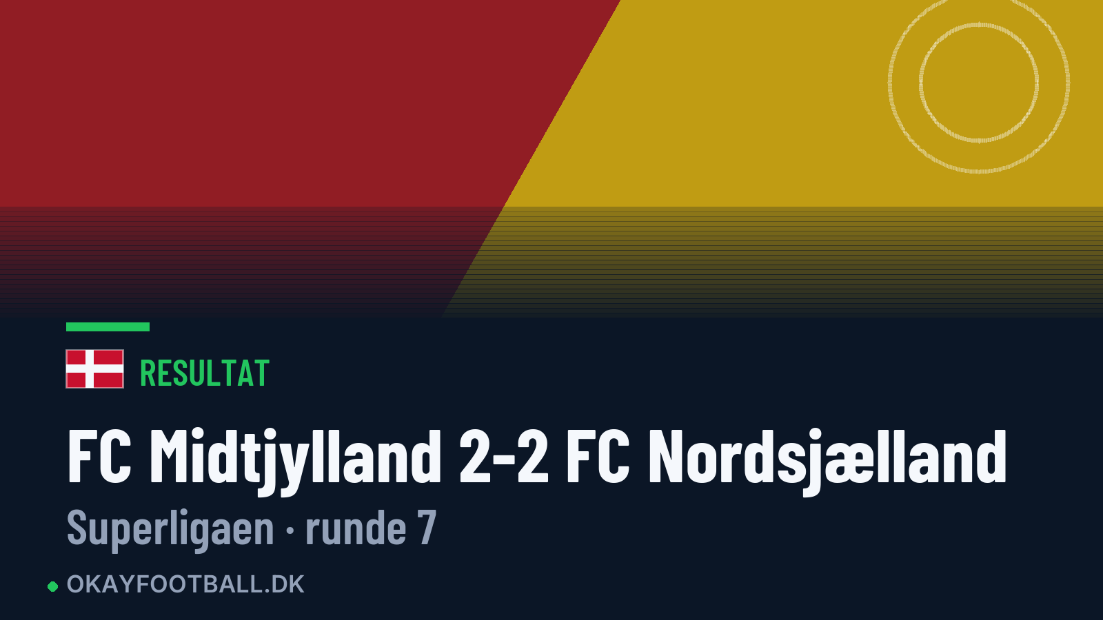 FC Midtjylland 2-2 FC Nordsjælland