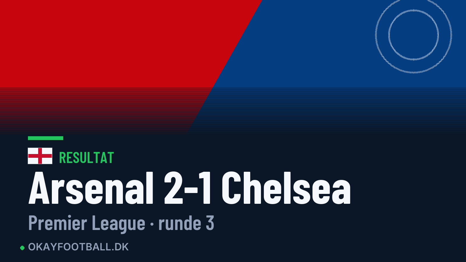 Arsenal 2-1 Chelsea