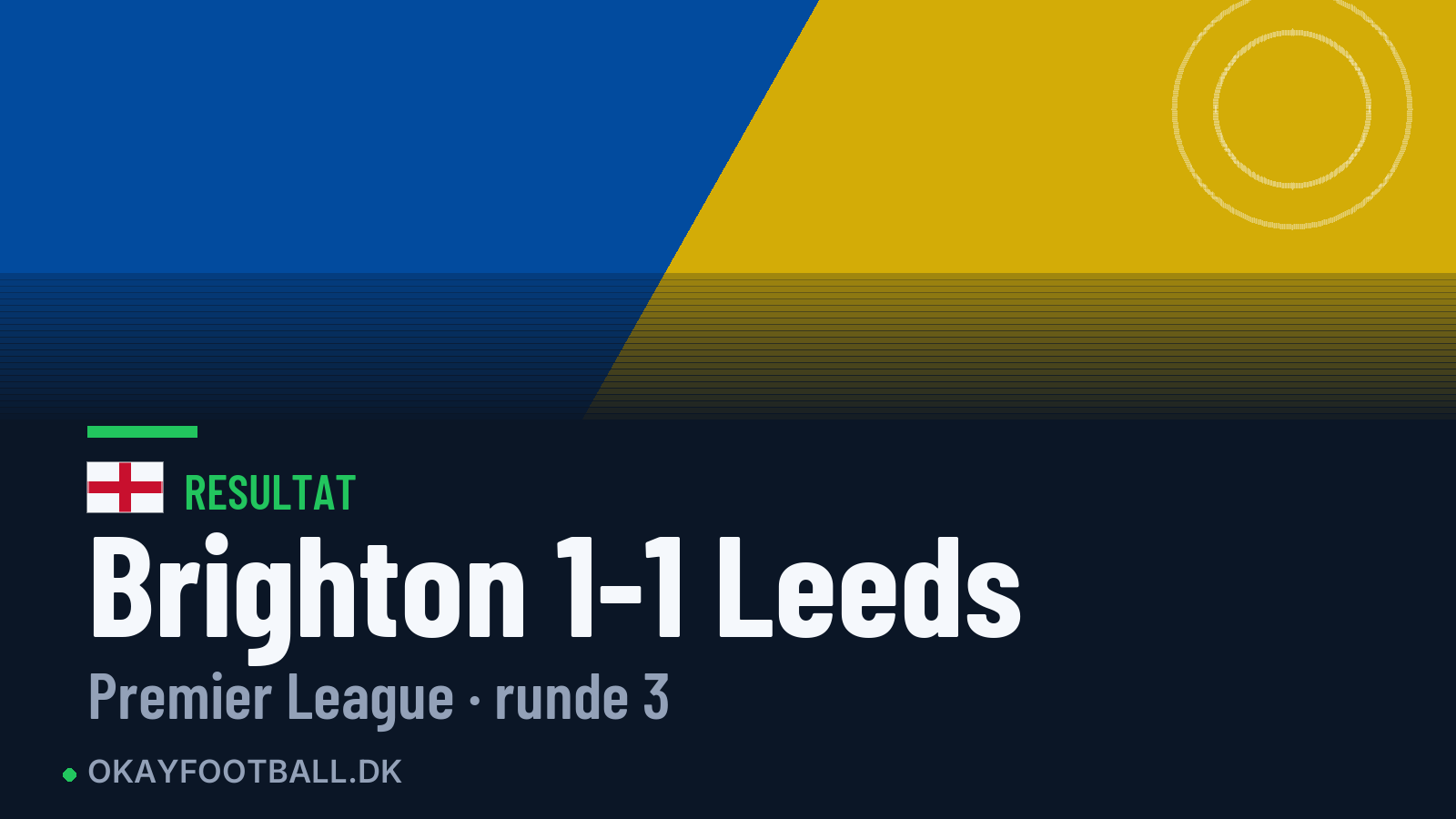 Brighton 1-1 Leeds