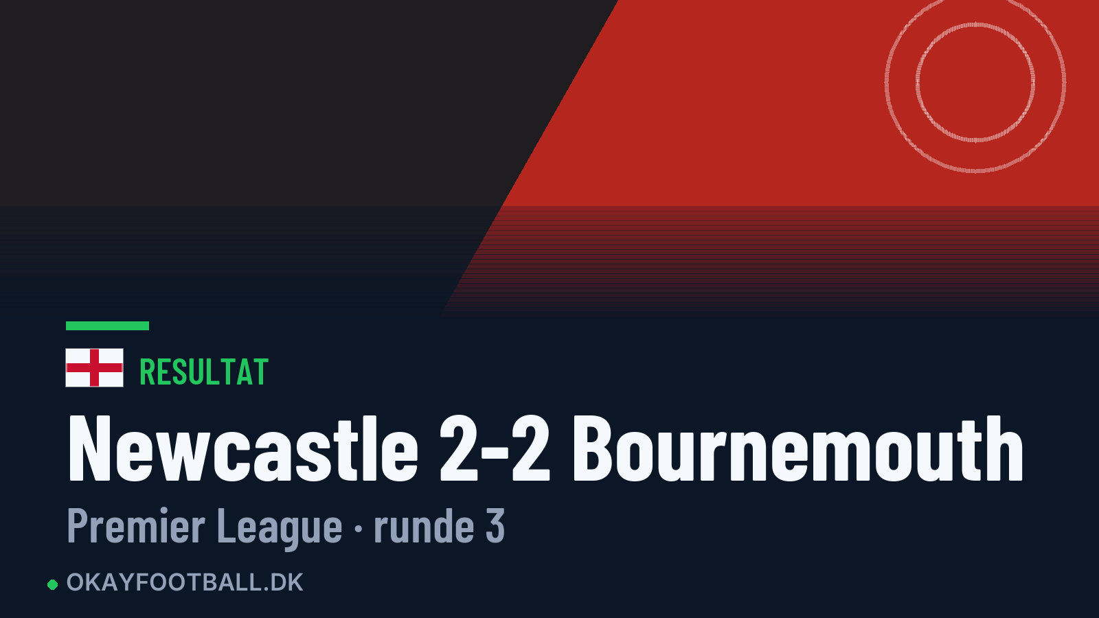 Newcastle 2-2 Bournemouth