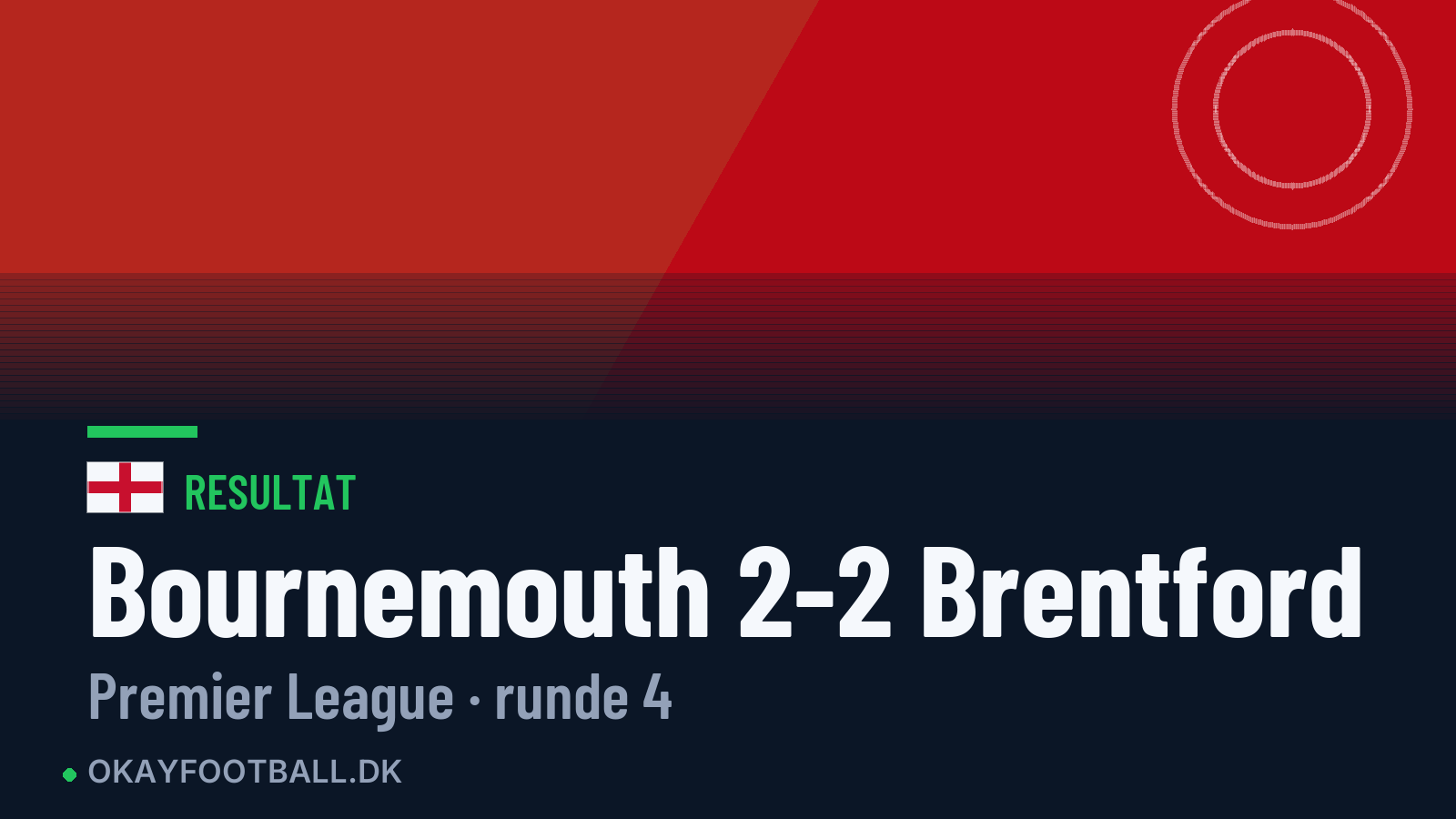Bournemouth 2-2 Brentford