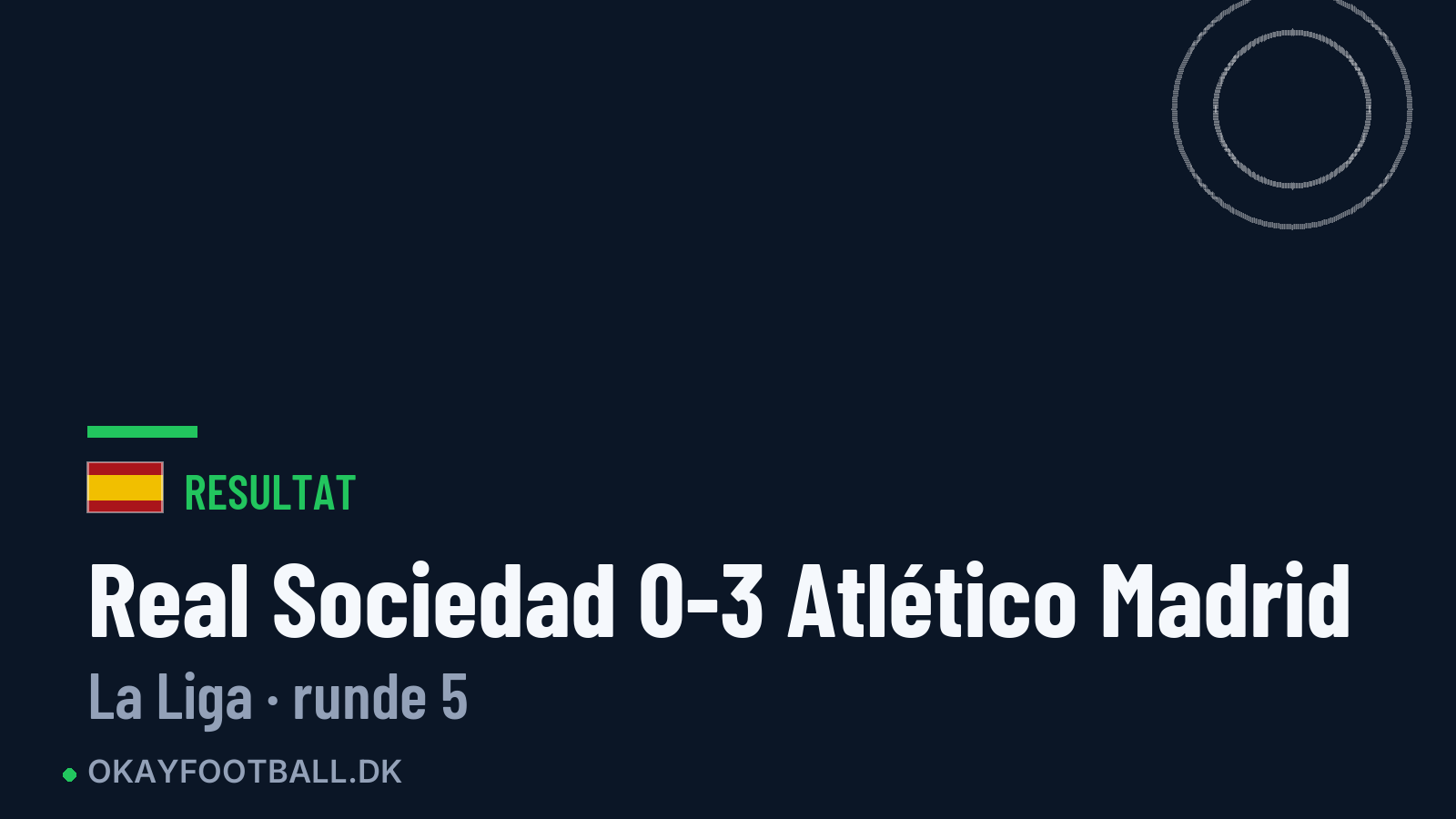 Real Sociedad 0-3 Atlético Madrid