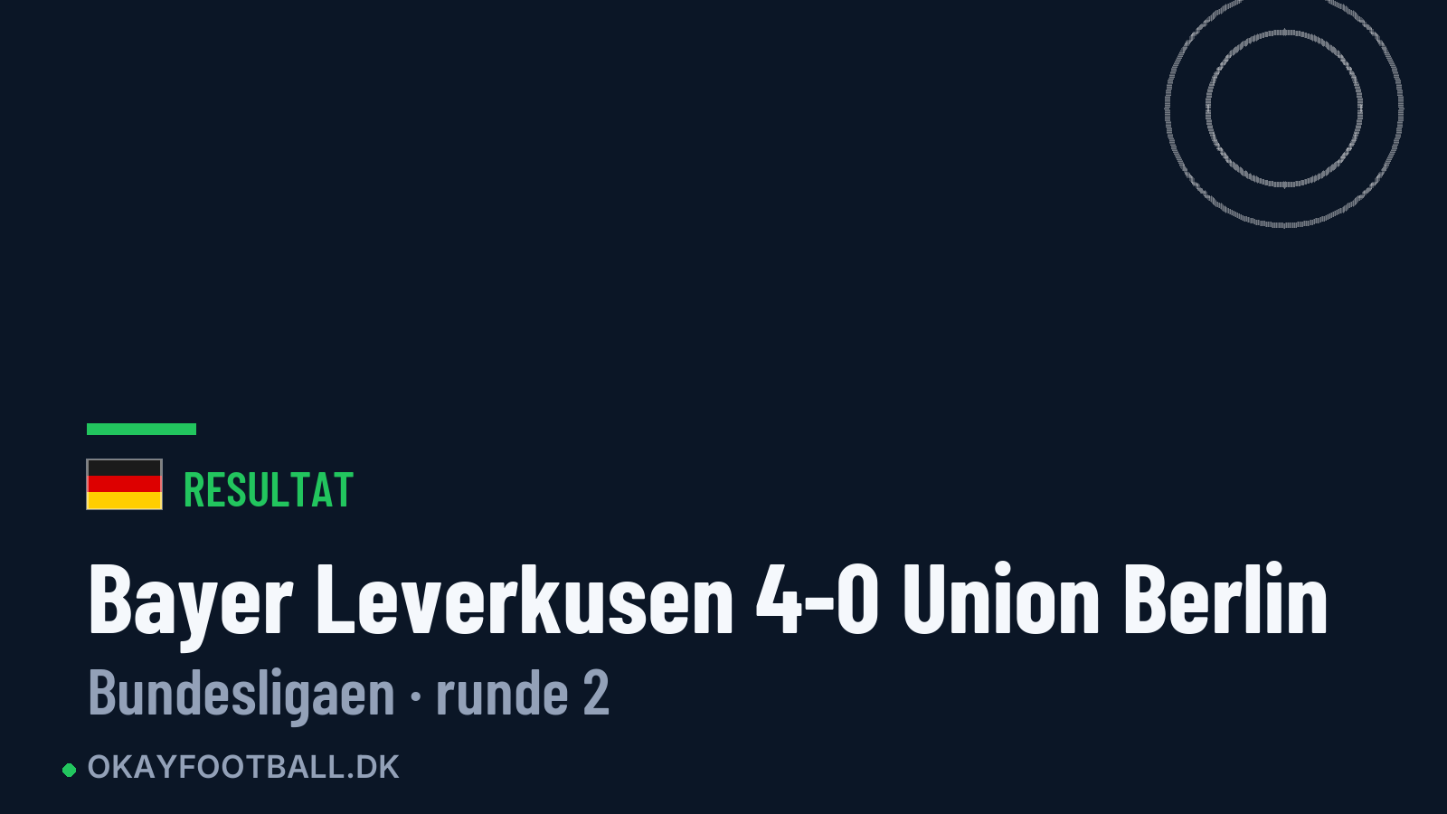 Bayer Leverkusen 4-0 Union Berlin
