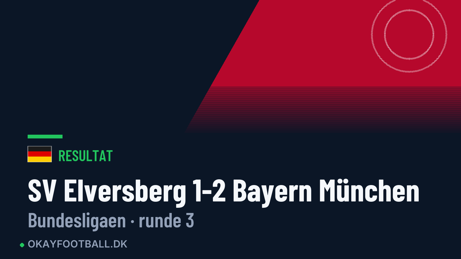 SV Elversberg 1-2 Bayern München