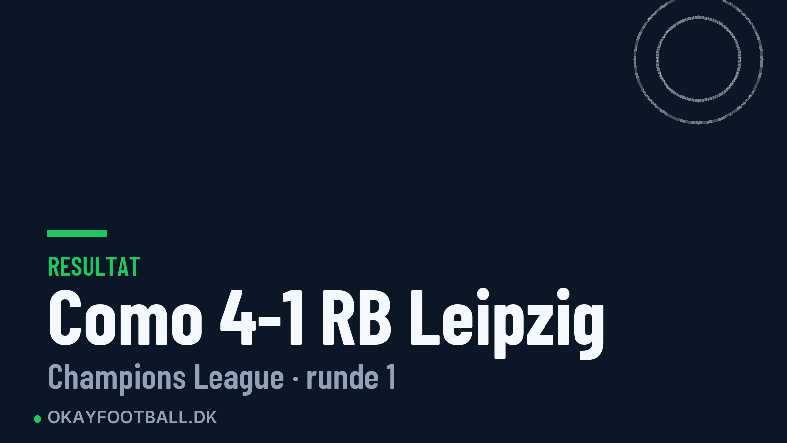 Como 4-1 RB Leipzig