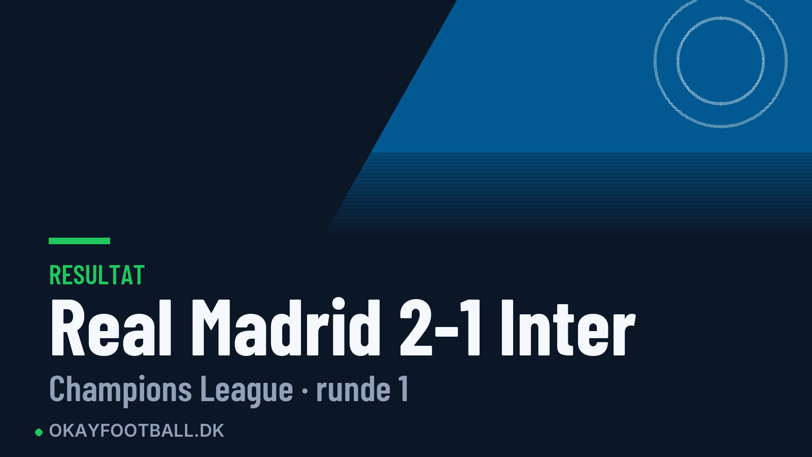Real Madrid 2-1 Inter